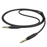 Geekria Audio Cable with Mic and Mute Control Compatible with Anker Soundcore Space One Pro, Q45, Q35, Q30, Q20, Q11i, Life 2 Neo, COWIN E7 Headphones, Replacement Stereo Cord (4 ft / 1.2 m)