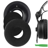 Geekria Comfort Velour Replacement Ear Pads Compatible with Sennheiser HD25-1, HD25, HD25SP, 25SP-II Headphones, Ear Cushions (Black)