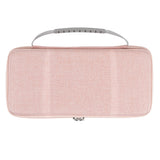 Geekria Keyboard Hard Shell Case, Compatible with Logitech MX Keys Mini, Travel Carrying Bag (Pink)