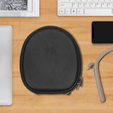 Geekria Shield Case Compatible with Audio-Technica, Bose, JVC, Jabra, LG, Sennheiser, Sony Headphones, Replacement Protective Hard Shell Travel Carrying Bag with Cable Storage (Black)