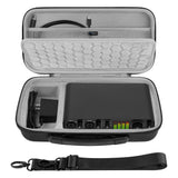 Geekria Audio Interface Carrying Case, Hard Shell Travel Bag Compatible with MOTU M2 / M4, M-Audio M-Track Duo/M-Track Duo HD, Behringer Pro VS Mini / jt mini, Stylophone GENX-2 (Dark Gray)