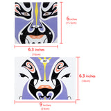Geekria VR Headset & Controller Handle Protective Cover Compatible with Meta Quest 2, Durable, Scratch Resistant, Peking Opera Pattern