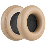 Geekria QuickFit Replacement Ear Pads for Bang & Olufsen Beoplay H4/H6/H7/H9/H9i/HX, Portal Headphones Ear Cushions, Repair Parts (Khaki / No Plastic Clip)