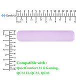 Geekria Headband Pad Compatible with Bose QuietComfort 35 ii Gaming, QC45/ QC35/ QCSE Headphones, Replacement Band Repair Part ( Purple )