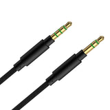Geekria Audio Cable with Mic Compatible with JBL Live 670NC Headphones Cable, 3.5mm Replacement Stereo Cord with Inline Microphone and Volume Control (4ft/1.2m)