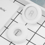 Geekria Comfort Mesh Fabric Replacement Ear Pads for JBL JR300, JR300BT, T450BT, T500BT, Tune 500, Tune 500BT, Tune 510BT, Tune 520BT Headphones, Ear Cushions (White)