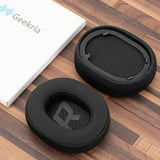 Geekria Mesh Fabric Replacement Ear Pads Compatible with Plantronics BackBeat GO 810 Wireless Headphones Ear Cushions, Repair Parts (Black)