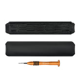 Geekria Protein Leather Headband Pad Compatible with Bose SoundLink AE2, QC25 (Do Not Fit Bose AE2) Headphones, Replacement Band Repair Part (Black)