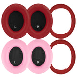 Geekria SNAP Ear Pads Replacement Kit for Beats Studio 3 Wireless, Studio 2 Headphones, Magnetic Easy Switch Ear Cushions, Ear Cups Cover (Protein Leather, 2 Pairs)