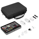Geekria Live Streaming Equipment Carrying Case, Compatible YoloLiv YoloBox Extreme, EVA Hard Shell Portable Travel Bag (Dark Gray)