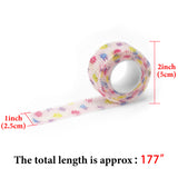 Geekria Non-woven Fabric Soft Headband Cover Compatible with Sony WH-1000XM5, Crusher ANC, Hesh 3, Soundcore Life Q20, Sennheiser HD 599, Momentum 4 Headphones (Rainbow/2 Pcs)