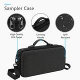 Geekria Hard Shell Travel Case Compatible with Korg Volca Drum / Volca Keys / Volca Beats / Volca FM2 / Volca Sample 2 / Volca Bass Audio Sampler Carrying Bag (Dark Gray)