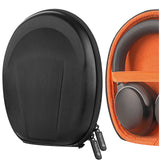 Geekria Shield Headphones Case Compatible with Bose QC Ultra II, QC45, QC35 II, QCSE, SoundLink II, Replacement Hard Shell Travel Carrying Bag with Cable Storage (Black)