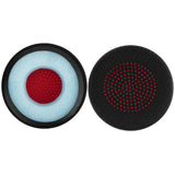 Geekria Comfort Mesh Fabric Replacement Ear Pads for Logitech Zone 301(981-001468), Zone 300, Zone 305 (981-001457) Headphones Ear Cushions, Repair Parts (Black)