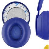 Geekria QuickFit Replacement Ear Pads for Beats Solo Pro (A1881) Headphones Ear Cushions, Headset Earpads, Ear Cups Cover Repair Parts (Dark Blue)