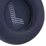 Geekria QuickFit Replacement Ear Pads for JBL LIVE 400BT Headphones Ear Cushions, Headset Earpads, Ear Cups Cover Repair Parts (Blue)