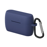 Geekria Silicone Case Cover Compatible with Jabra ELITE 5 True Wireless Earbuds, Earphones Skin Cover, Protective Carrying Case with Keychain Hook, Charging Port Accessible