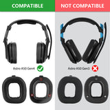 Geekria Replacement Ear Pads Compatible with Astro A50 Gen 4 Headphones Ear Cushions, Repair Parts (Black)