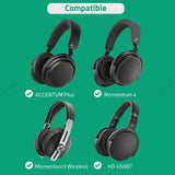 Geekria USB Earbuds Charger Cable Compatible with Sennheiser ACCENTUM True Wireless, ACCENTUM Open, Momentum True Wireless 4, USB to USB-C Replacement Power Charging Cord (1ft/30cm 2Pack)