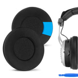 Geekria Sport Replacement Ear Pads for Beyerdynamic DT990 DT880 DT860 DT797 DT790 DT770 DT440 RSX700 MMX300 HS800 HS400 HS200 T90 T70 T5P Headphones Ear Cushions, Headset Earpads (Black)