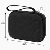 Geekria Audio Interface Carrying Case, Compatible with Teenage Engineering TP-7, EVA Hard Shell Portable Travel Bag (Dark Gray)