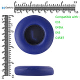 Geekria QuickFit Replacement Ear Pads for JBL E35/ E45BT/ E45/ C45BT Headphones Ear Cushions, Repair Parts (Blue)