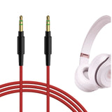 Geekria Nylon Braided Audio Cable Compatible with Beats Solo 4 Solo 3 Mixr Pro Headphones Cable, 1/8" (3.5mm) to 3.5mm Aux Replacement Stereo Cord (4 ft /1.2 m)