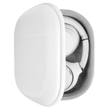 Geekria Shield Headphones Case Compatible with Sony WH1000XM4 White, WH1000XM3, WH-XB910N, MDR-1000X Case, Replacement Hard Shell Travel Carrying Bag with Accessories Storage (White)