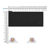 Geekria NOVA Knit Fabric Headband Cover+Cat Ears Attachment Compatible with Razer, SteelSeries, HyperX, Sennheiser, ASTRO, Sony, Logitech, ATH Headphones, Head Cushion Pad Protector (Flower/White)