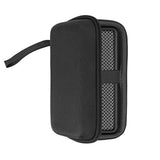 Geekria Nylon Speaker Case Cover, Compatible with Marshall Emberton II, Replacement Hard Shell Portable Speaker Protective Carrying Bag with Cable Storage (Black)