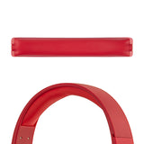 Geekria Protein Leather Headband Pad Compatible with Edifier K815, W800BT, W808BT Headphones Replacement Band, Headset Head Cushion Cover Repair Part (Red)