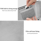 Geekria Carrying Case Compatible with Nintendo Switch 2 (2025), Protective Hard Shell Travel Bag with Space for Console, Game Cards, AirTag and Accessories (Dark Grey)