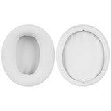Geekria QuickFit Replacement Ear Pads for Sony WH-CH700N/ CH710N/ CH720N Headphones Ear Cushions, Repair Parts (White)