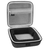 Geekria Shield Case Compatible with 2021 Apple TV 4K (32GB / 64GB) Case, Replacement Hard Shell Travel Carrying Bag with Room for Remote Controllers and Accessories (Grey)