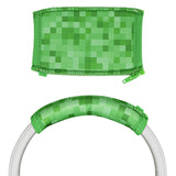Geekria Flex Fabric Headband Cover Compatible with Skullcandy Crusher Evo, Crusher ANC, Crusher ANC 2, Hesh 3, Hesh Evo, Hesh ANC, Venue Headphone Head Cushion Pad Protector Sweat Cover (MC Grass)