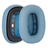 Geekria QuickFit Replacement Ear Pads Compatible with Apple Airpods MAX Headphones Ear Cushions, Headset Earpads, Ear Cups Cover Repair Parts (Blue)