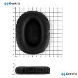 Geekria Replacement Ear Pads Compatible with Logitech G Pro/ ProX/ 433/ 233/ ProX2 Headphones Ear Cushions, Repair Parts with Video Guide (Black)