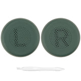 Geekria QuicFit Replacement Ear Pads Compatible with JLab Go Lux ANC Wireless Headphones Ear Cushions, Repair Parts (Sage)