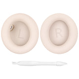 Geekria Replacement Ear Pads Compatible with Anker Soundcore Space One Headphones Ear Cushions, Repair Parts (Latte Cream)
