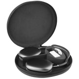 Geekria Shield Headphones Case Compatible with Apple AirPods Max Case, Will Make Headphones Into Sleep Mode Immediately, Replacement Hard Shell Travel Carrying Bag with Cable Storage (Dark Grey)