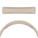 Geekria Protein Leather Headband Pad Compatible with Sony WH-CH520/ CH510/ CH500 Headphones, Replacement Band Repair Part (Cappuccino)