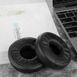 Geekria QuickFit Replacement Ear Pads for AKG N60NC Wireless Headphones Ear Cushions, Repair Parts (Black)