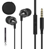 Geekria Gaming Headphones, 3.5mm In-Ear Wired Earbuds with Mic & Volume Control, Noise-Isolating Stereo Sound, Compatible with PC, PS5, Xbox, Switch & Mobile (1.2m/3.9ft)