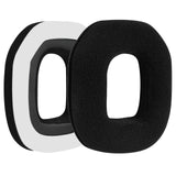Geekria Comfort Velour Replacement Ear Pads Compatible with Astro A40 TR, A50 Headphones, 1 Pair Ear Cushions Repair Parts (Black)