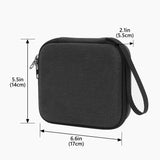 Geekria Numeric Keypad Hard Carrying Case, Compatible with Keychron K0 Max, Portable Number Pad Bag (Dark Grey)