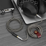 Geekria Apollo 4.4mm Balanced Audio Extension Cable, 6N OCC Silver-Plated Copper HiFi Headphone Extension Cord, 4.4mm Male to Female for DAC/AMP, DAP and Audiophile Audio Systems (1.5 m)