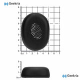 Geekria QuicFit Replacement Ear Pads for Jabra Evolve2 30/30MS/30UC/30SE Headphones (Do Not Fit Evolve 30), Repair Parts (Black)