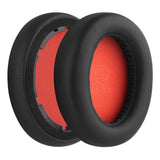 Geekria Replacement Ear Pads Compatible with Anker Soundcore Life Q10, Q10, Life 2 NEO BT Headphones, Ear Cushions (Black / Red)