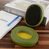 Geekria QuickFit Replacement Ear Pads for Skullcandy Crusher Wireless/EVO/ANC, Hesh 3/EVO/ANC, Venue ANC Headphones, Repair Parts (Green)