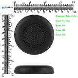 Geekria QuickFit Replacement Ear Pads for Logitech ZoneWireless/ ZoneWirelessPlus/ Zone900 (Do Not fit Zone Wired/ 750/ Wireless 2) Headphones, Ear Cushions with Video Guide (Black)